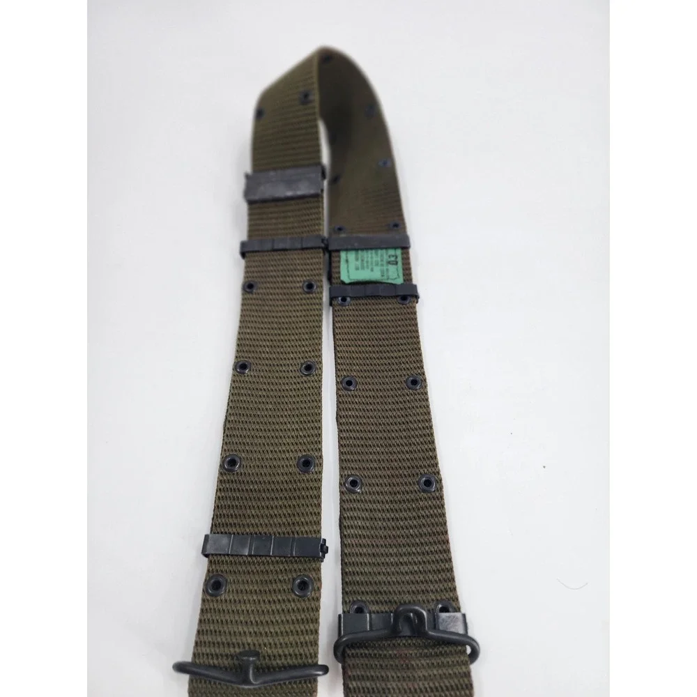 US Military LC-1 Individual Equipment Belt Olive Drab Large Eastern Canvas 1974